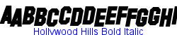 Hollywood Hills Bold Italic   57K (2002-12-27)