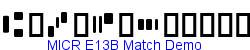 MICR E13B Match Demo   16K (2002-12-27)