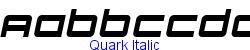 Quark Italic   53K (2003-06-15)
