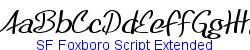 SF Foxboro Script Extended  198K (2005-09-30)