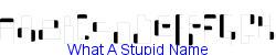 What A Stupid Name    7K (2002-12-27)